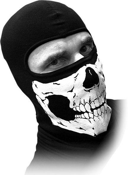 SCHAMPA & DIRT SKINS Stretch Skull Balaclava - Skull BLCLV008