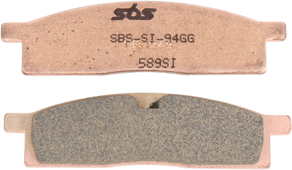 SBS Off-Road Sintered Brake Pads - Yamaha - 589SI 589SI