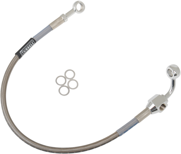 RUSSELL Brake Line - Rear - Stainless Steel - '99 FXD R08836DS