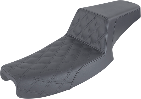 SADDLEMEN Step Up Seat - Lattice Stitched - Dyna 891-04-172