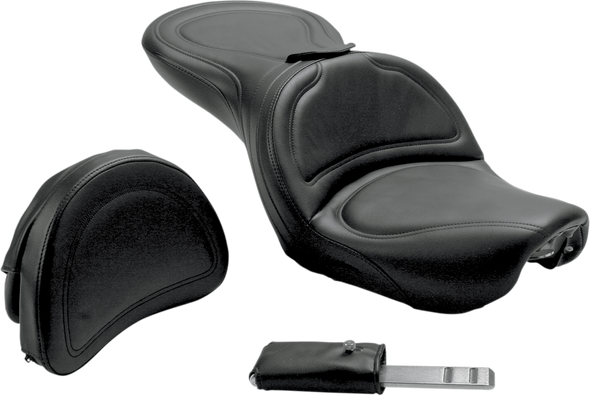 SADDLEMEN Explorer Seat - Backrest - FXD '04-'05 804-04-0301