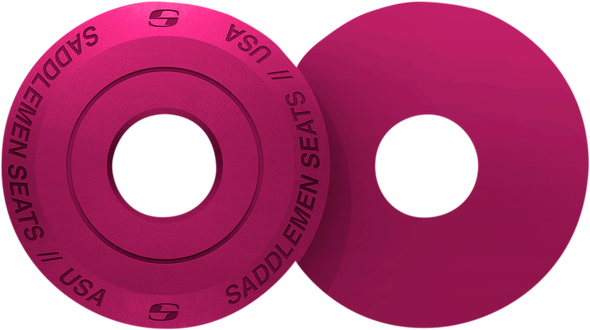 SADDLEMEN Fender Seat Washer - Pink 14707PK