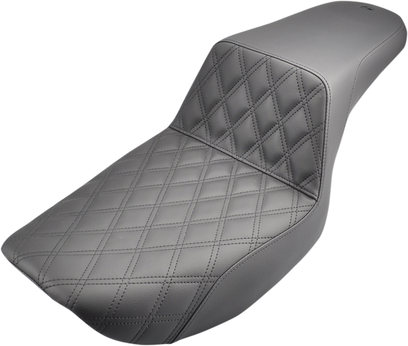 SADDLEMEN Step Up Seat - Lattice Stitched - FXR 882-09-172