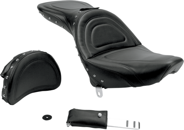 SADDLEMEN Explorer Special Studded Seat - Backrest - Softail 8802J