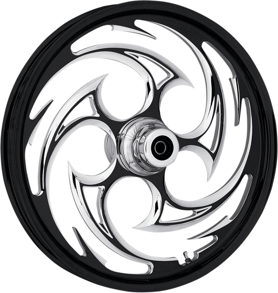 RC COMPONENTS Savage Eclipse Front Wheel - Single Disc/ABS - Black - 21"x2.15" - '07-'10 FXST 21215-9927-85E