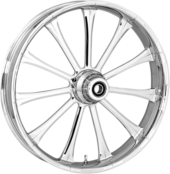 RC COMPONENTS Exile Front Wheel - Dual Disc/No ABS - Chrome - 23"x3.75" 23375-9031-122C
