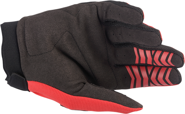 ALPINESTARS Youth Full Bore Gloves - Red/Black - 2XS 3543622-3031-2X