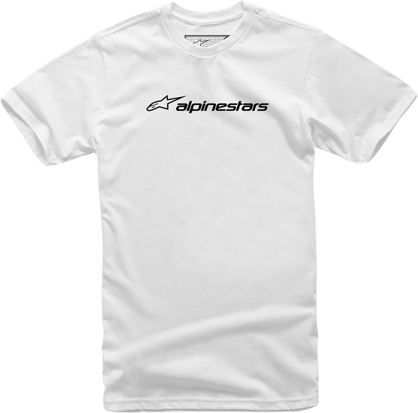 ALPINESTARS Linear T-Shirt - White/Black - Large 1211720242010L