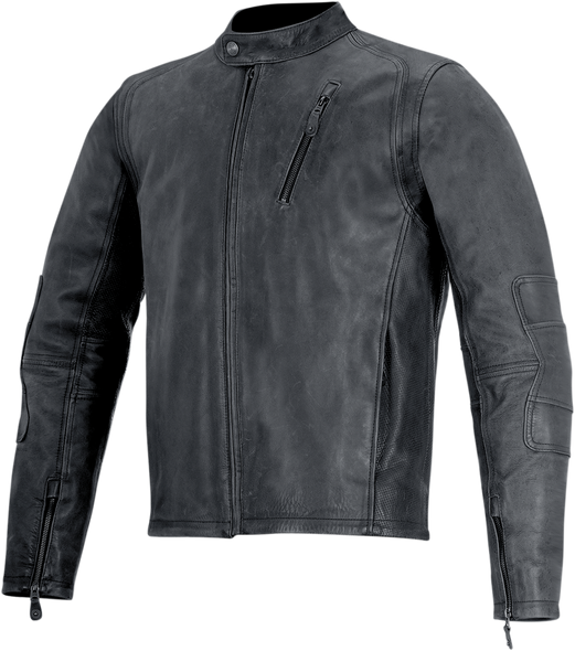 ALPINESTARS Oscar Monty Leather Jacket - Black - Large 3108915-10-L