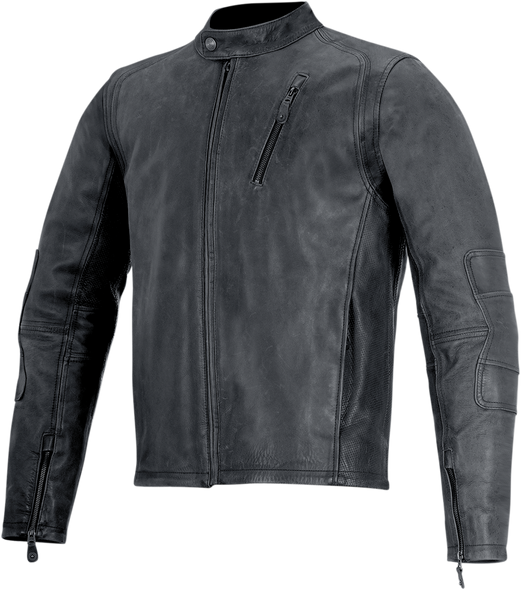 ALPINESTARS Oscar Monty Leather Jacket - Black - Medium 3108915-10-M