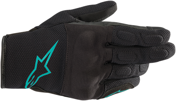 ALPINESTARS Stella S-Max Gloves - Black/Teal - XL 3537620-1170-XL