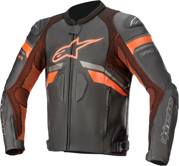 ALPINESTARS GP Plus R v3 Rideknit® Leather Jacket
 - Black/Red Fluo - US 50 / EU 60 3100321-1030-60