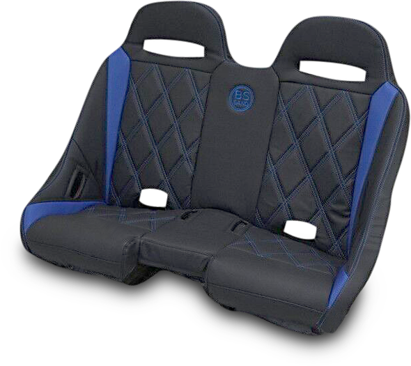 Bs Sands Extreme Bench Seat Black/Red Exberdbdr - J J Motorsports