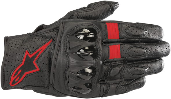 ALPINESTARS Celer V2 Gloves - Black/Red - 2XL 3567018-1030-2X