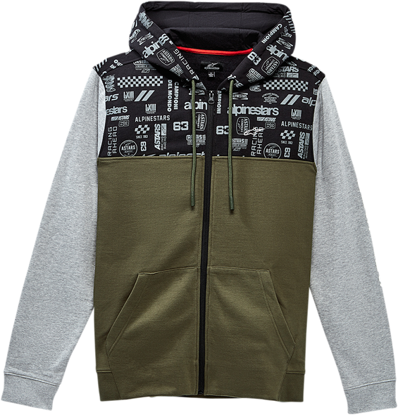 ALPINESTARS Perpetuity Hoodie - Military Green - 2XL 1230531706902X