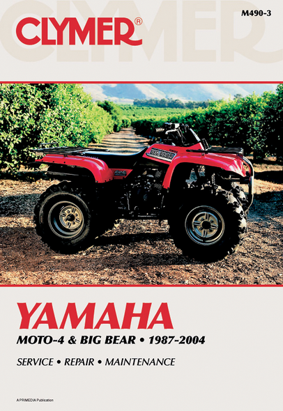 CLYMER Manual - YFM350 Moto-4 M490-3