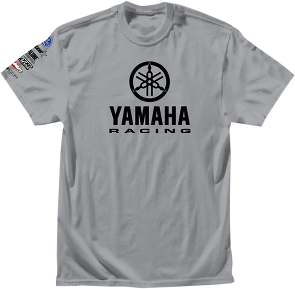D'COR VISUALS Yamaha Racing T-Shirt - Gray - XL 80-117-4