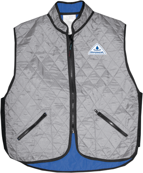 HYPER KEWL Deluxe Sport Vest - Silver - XL 6530SIL-XL