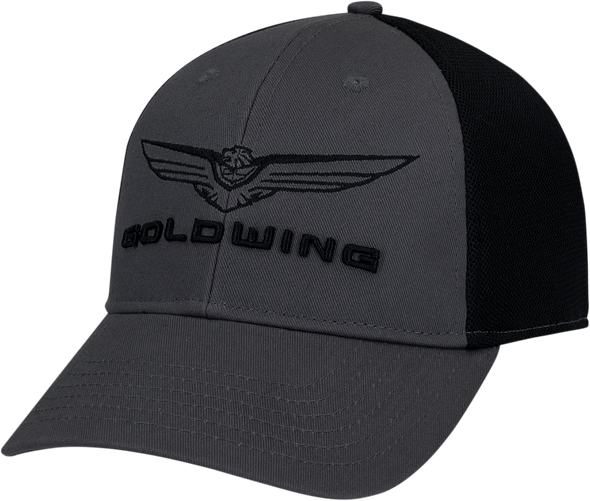 HONDA APPAREL Honda Goldwing Hat - Black/Gray NP21A-H1832