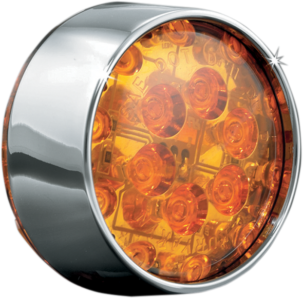 KURYAKYN Front Bullet LED Conversion - Chrome/Amber 5442