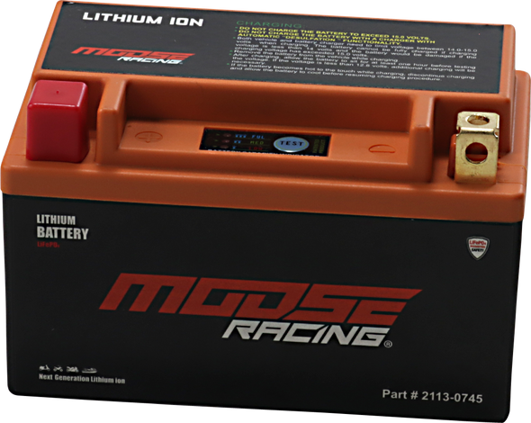 MOOSE RACING Li-Ion Battery - HUTX9-FP HUTX9-FP