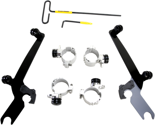 MEMPHIS SHADES Sportshield Trigger-Lock Mounting Kit - Black - XL883 MEB2000