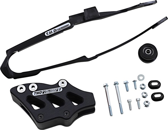 T.M. DESIGNWORKS Chain Guide/Slider - Honda - Black DCK-OR11-BK