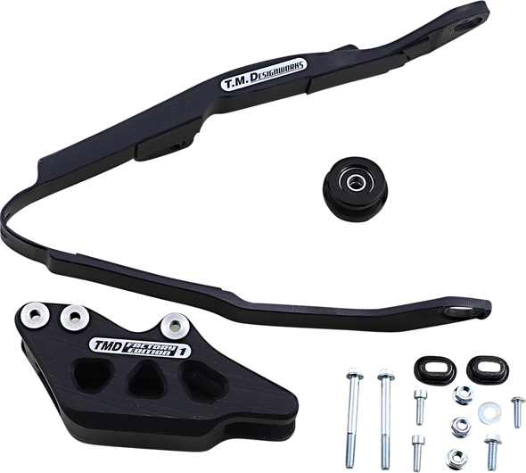 T.M. DESIGNWORKS Chain Guide/Slider - Honda - Black HCP-H06-BK