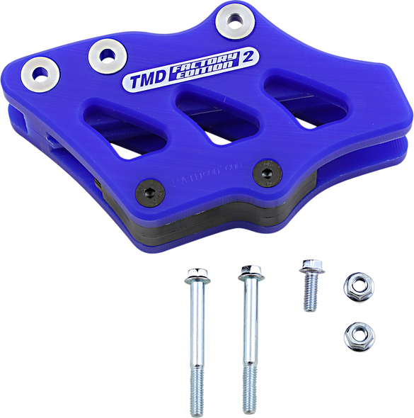 T.M. DESIGNWORKS Chain Guide - Yamaha - Blue RCG-YZ3-BU