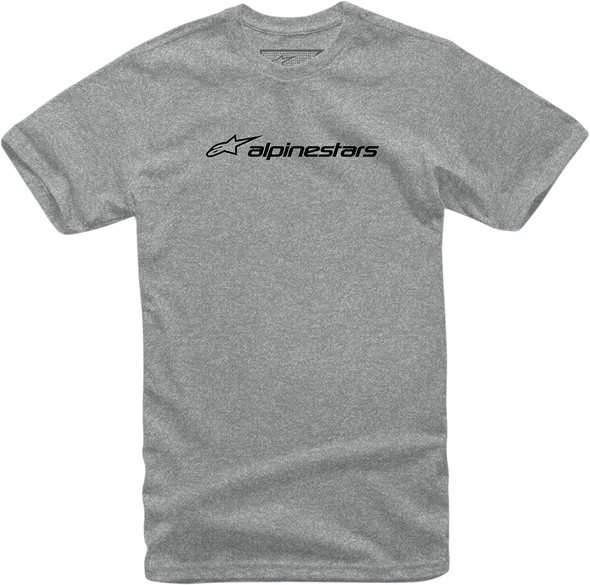 ALPINESTARS Linear T-Shirt - Black/Gray - 2XL 12117202411262X