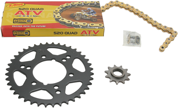 REGINA Chain and Sprocket Kit - Polaris - Trail Boss 325/330 - '01-'10 5QUAD/078KPO003