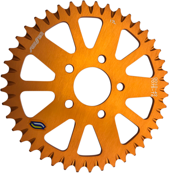 SUNSTAR SPROCKETS Rear Sprocket - 42 Tooth - KTM - Orange 5-001042OR