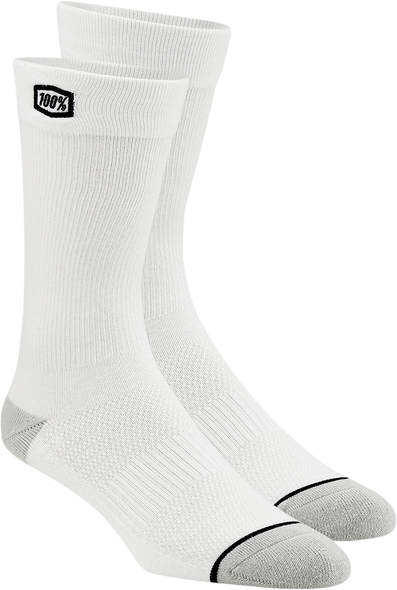 100% Solid Socks - White - Small/Medium 20050-00008