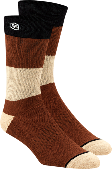 100% Trio Socks - Camel - Large/XL 24022-460-18