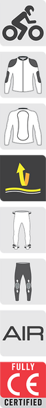 ALPINESTARS Stella Wake Air Overpants - Black - Large 3335918-1100-L