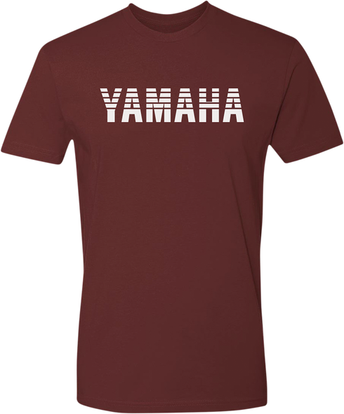 YAMAHA APPAREL Yamaha Heritage T-Shirt - Maroon - XL NP21S-M1965-XL