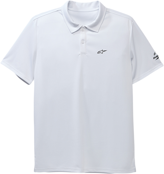 ALPINESTARS Scenario Performance Polo Shirt - White - Large 12304110020L