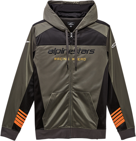 ALPINESTARS Session II Zip-Up Hoodie - Charcoal/Black - 2XL 12305310018102X