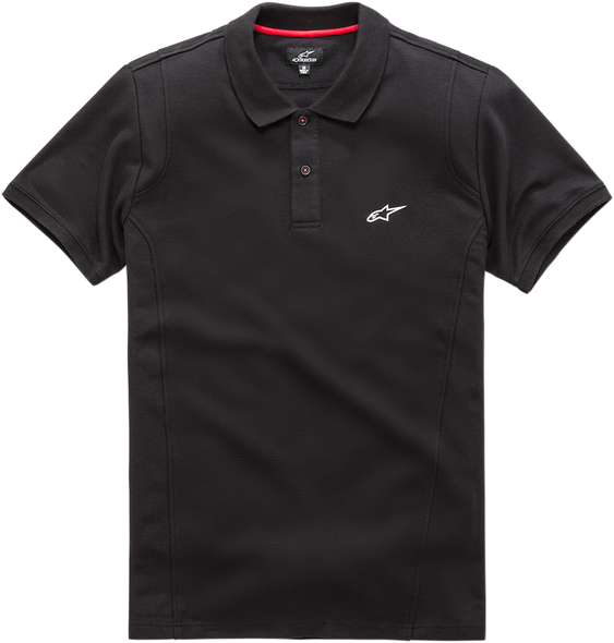 ALPINESTARS Capital Polo T-Shirt - Black - Large 1038-41000-10-L