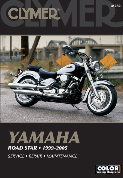 CLYMER Manual - Yamaha Road Star 282-2