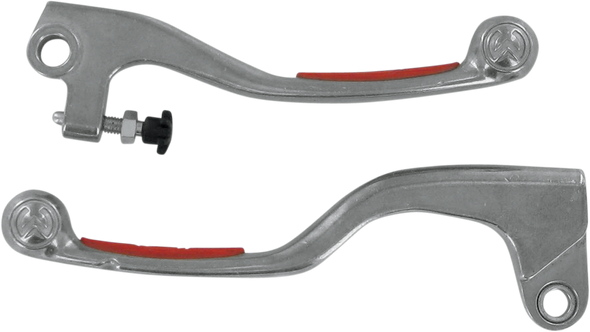 MOOSE RACING Lever Set - Competition - Red 1SGHA25