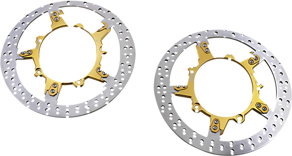 MJK PERFORMANCE Enforcer Brake Rotor - 13" - Gold P-4660