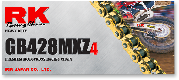 RK 428 MXZ/4 - Heavy Duty Chain - 120 Links GB428MXZ4-120