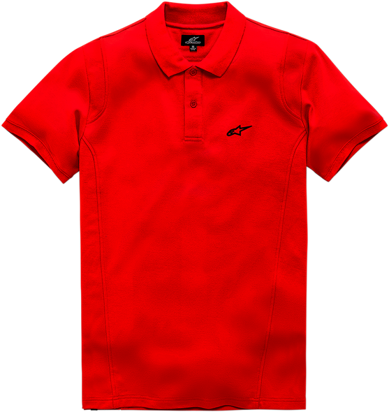 ALPINESTARS Capital Polo T-Shirt - Red - Large 1038-41000-30L