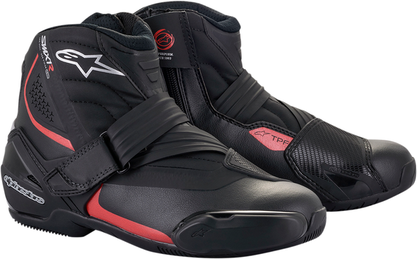 ALPINESTARS SMX-1R V2 Boots - Black/Red - US 13.5 / EU 49 2224521-13-49