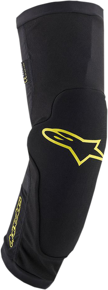 ALPINESTARS Paragon Plus Knee Guards - Black/Yellow - Medium 1652419-1047-MD