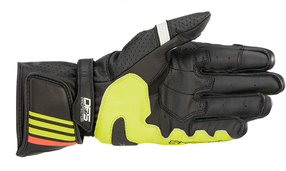 ALPINESTARS GP Plus R v2 Gloves - Black/Yellow/Red - XL 3556520-1538-XL