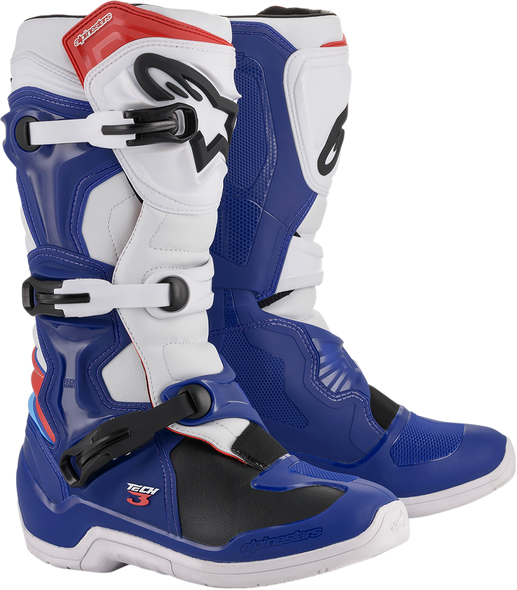 ALPINESTARS Tech 3 Boots - Blue/White/Red - US 14 2013018-723-14