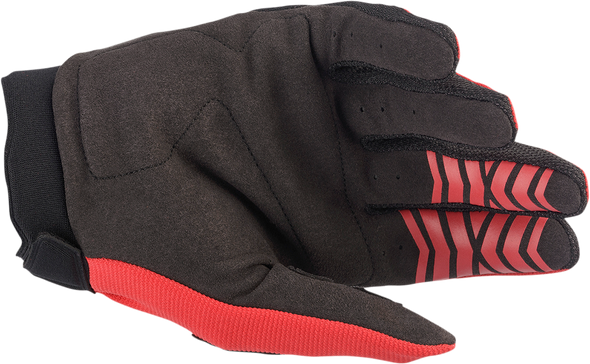ALPINESTARS Youth Full Bore Gloves - Red/Black - Small 3543622-3031-S