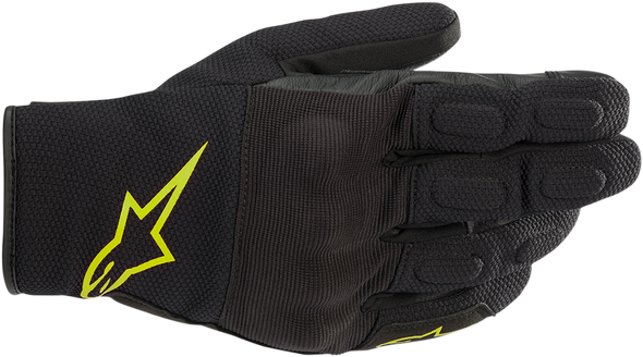 ALPINESTARS S-MAX Drystar® Gloves - Black/Yellow - 3XL 3527620-155-3X
